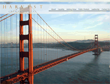 Tablet Screenshot of harvestgrowthcapital.com